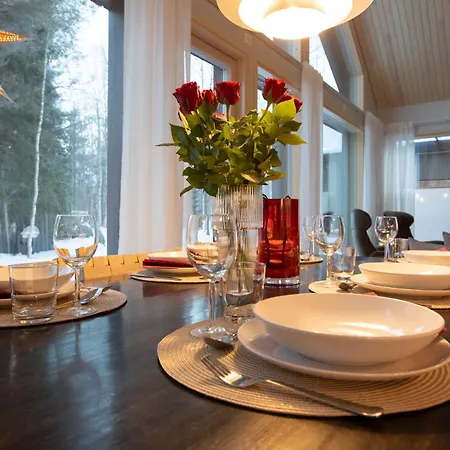 Vila Nordic Luxury In Ounasvaara With Sauna