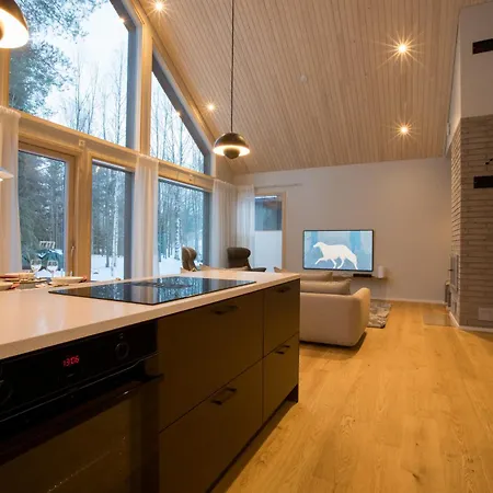 Vila Nordic Luxury In Ounasvaara With Sauna