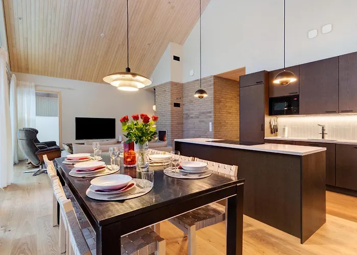 Nordic Luxury In Ounasvaara With Sauna Vila